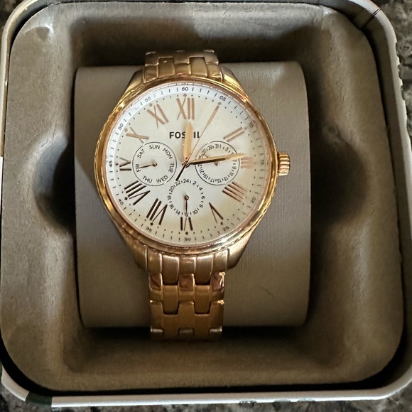 Fossil Gold Watch